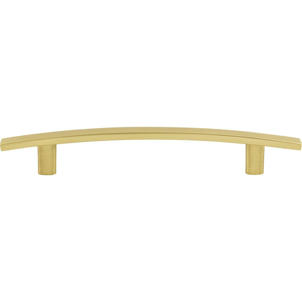 Elements 859-128BG 128 mm Center-to-Center Brushed Gold Square Thatcher Cabinet Bar Pull