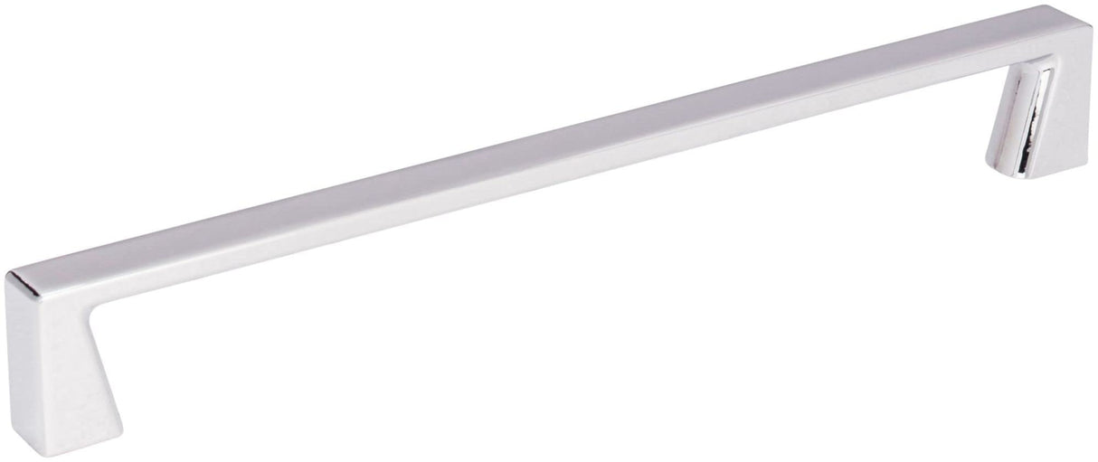 Jeffrey Alexander 177-192PC 192 mm Center-to-Center Polished Chrome Square Boswell Cabinet Pull