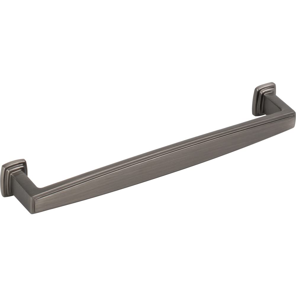 Jeffrey Alexander 171-160BNBDL 160 mm Center-to-Center Brushed Pewter Richard Cabinet Pull
