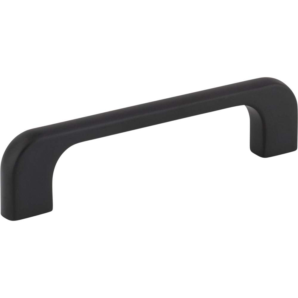 Jeffrey Alexander 264-96MB 96 mm Center-to-Center Matte Black Alvar Cabinet Pull