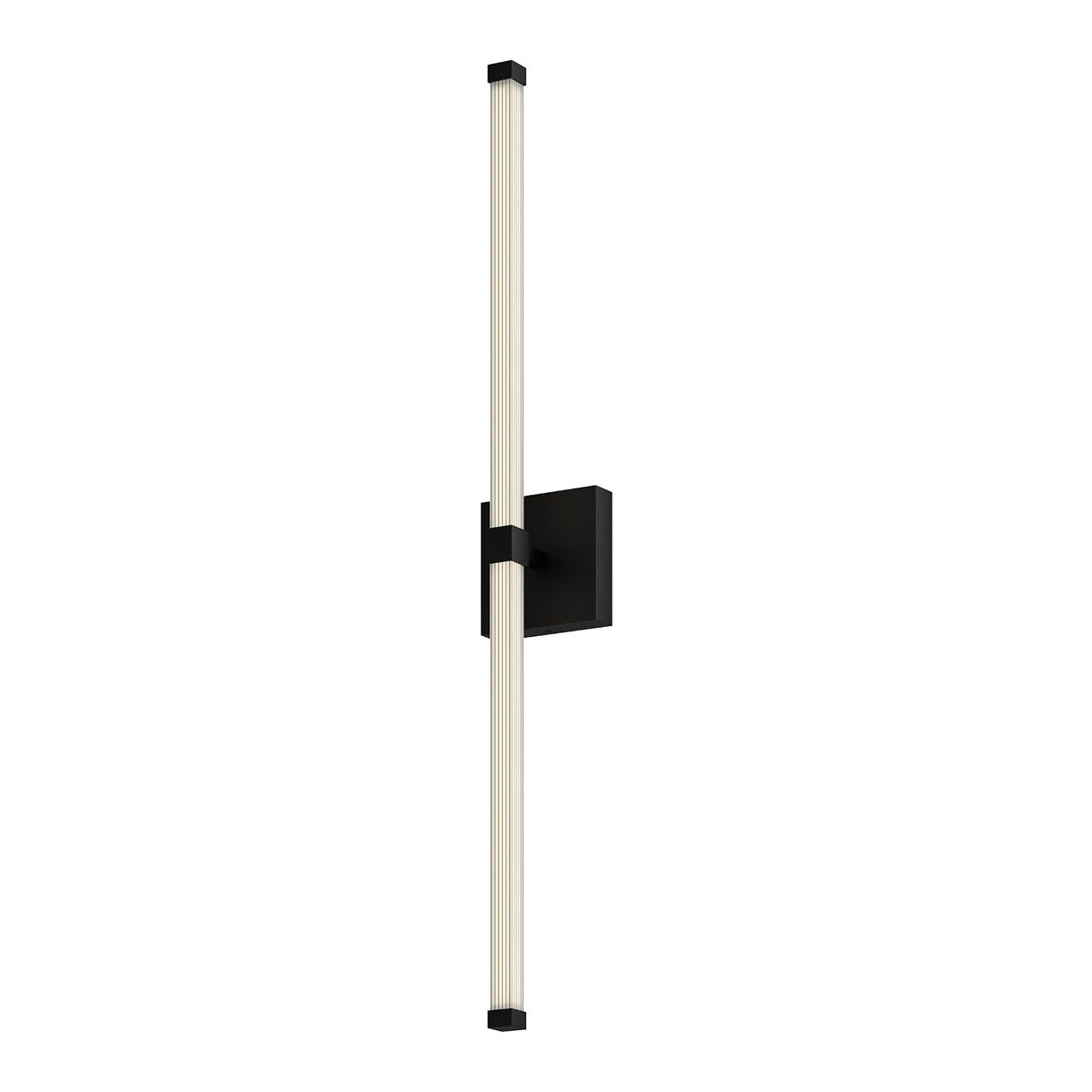 Kuzco VL23532-BK BLADE 32" VANITY TEXTURED BLACK 120V TRIAC/ELV LED 3000K 90CRI 15W
