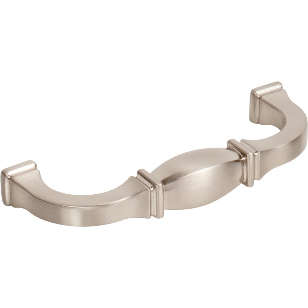Jeffrey Alexander 278-96SN 96 mm Center-to-Center Satin Nickel Audrey Cabinet Pull