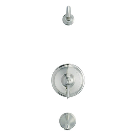 Gerber D502157LSBNTC Brushed Nickel Opulence Tub & Shower Trim Kit, Without Showerhead