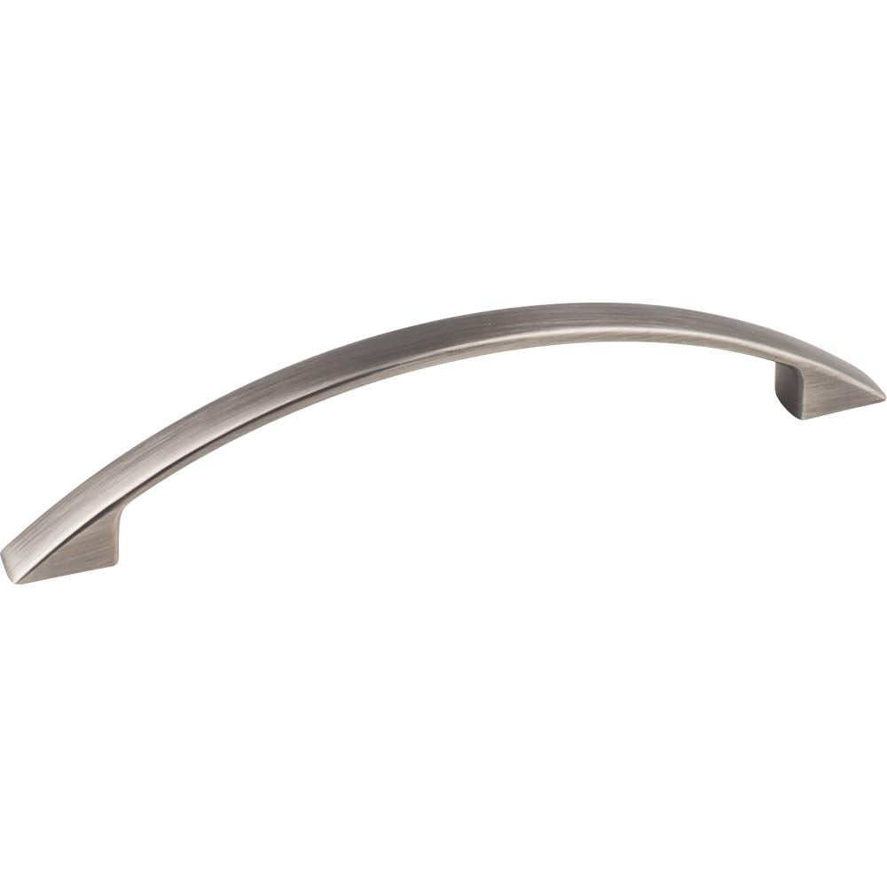 Elements 81065-BNBDL 128 mm Center-to-Center Brushed Pewter Arched Somerset Cabinet Pull
