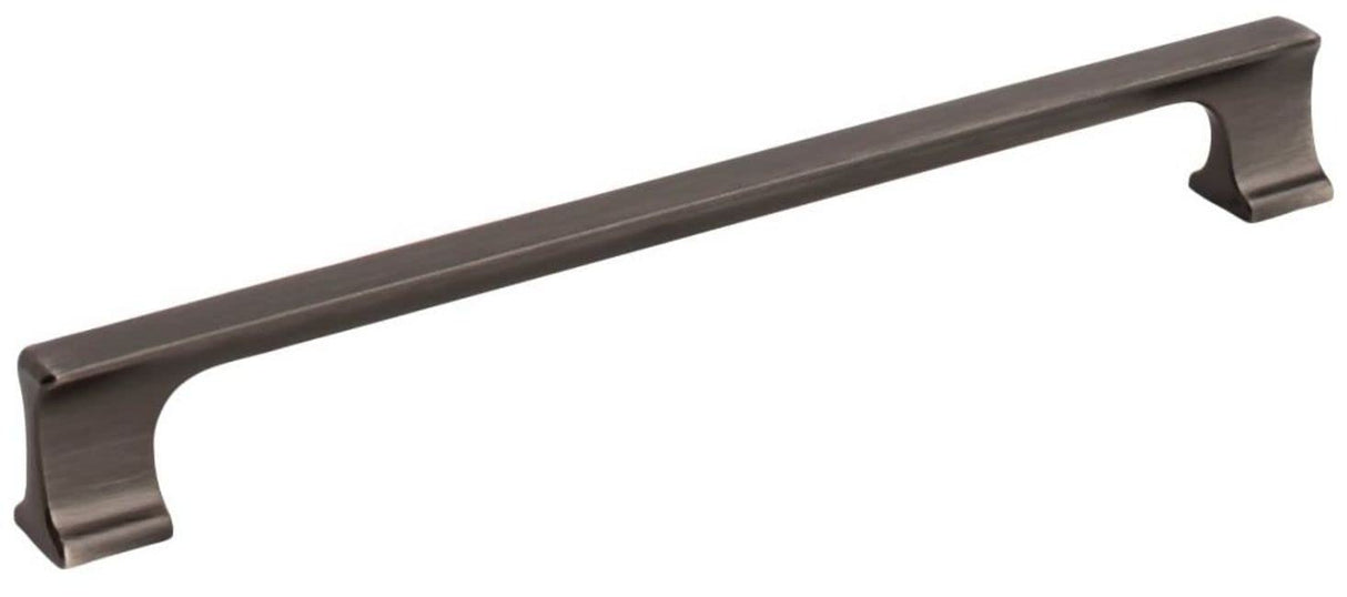 Jeffrey Alexander 752-224BNBDL 224 mm Center-to-Center Brushed Pewter Sullivan Cabinet Pull