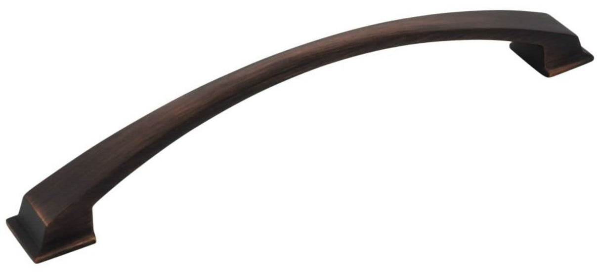Jeffrey Alexander 944-192DBAC 192 mm Center-to-Center Brushed Oil Rubbed Bronze Arched Roman Cabinet Pull