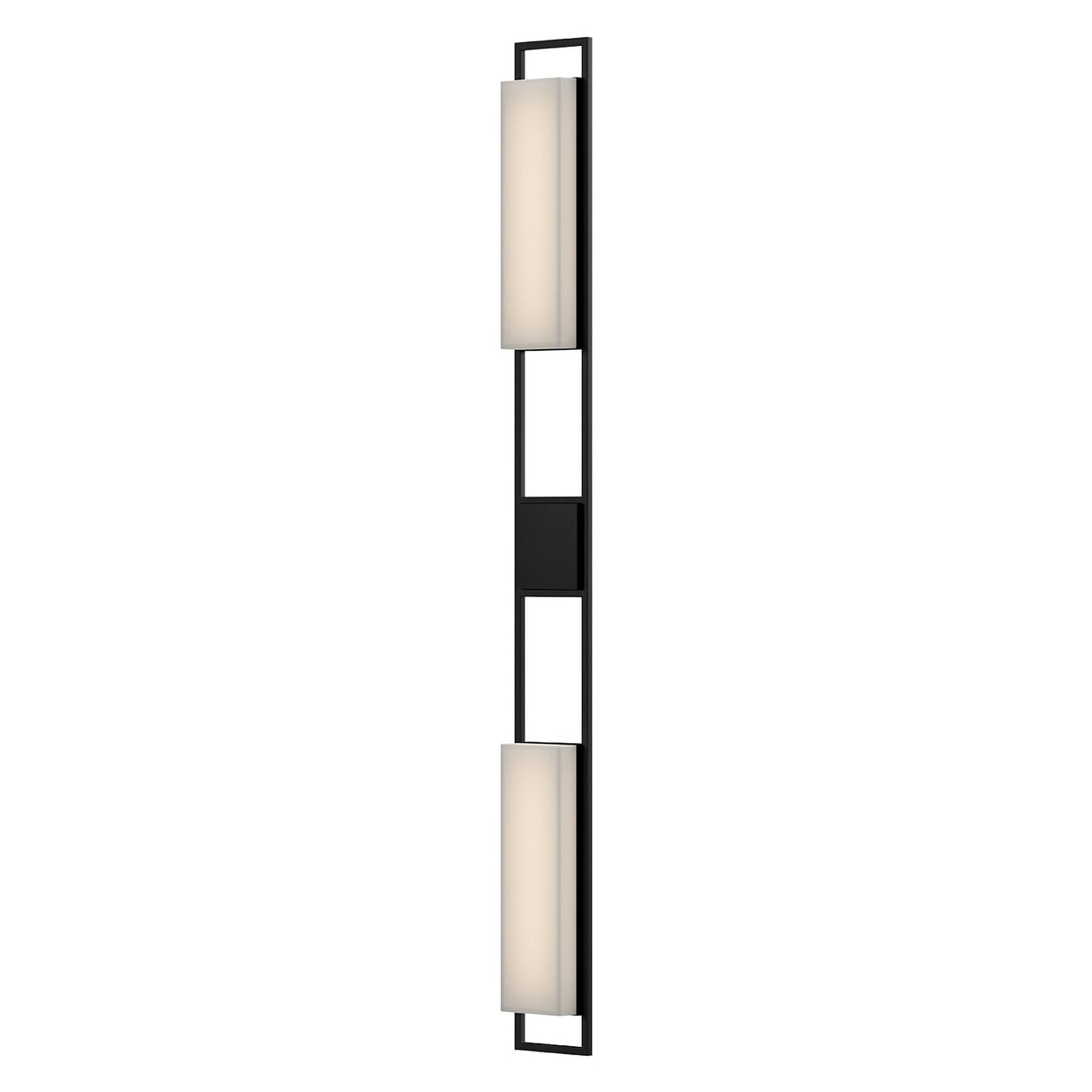 Kuzco EW72560-BK ASPEN 60" EXTERIOR WALL TEXTURED BLACK 120V ELV LED 3000K 90CRI 43W