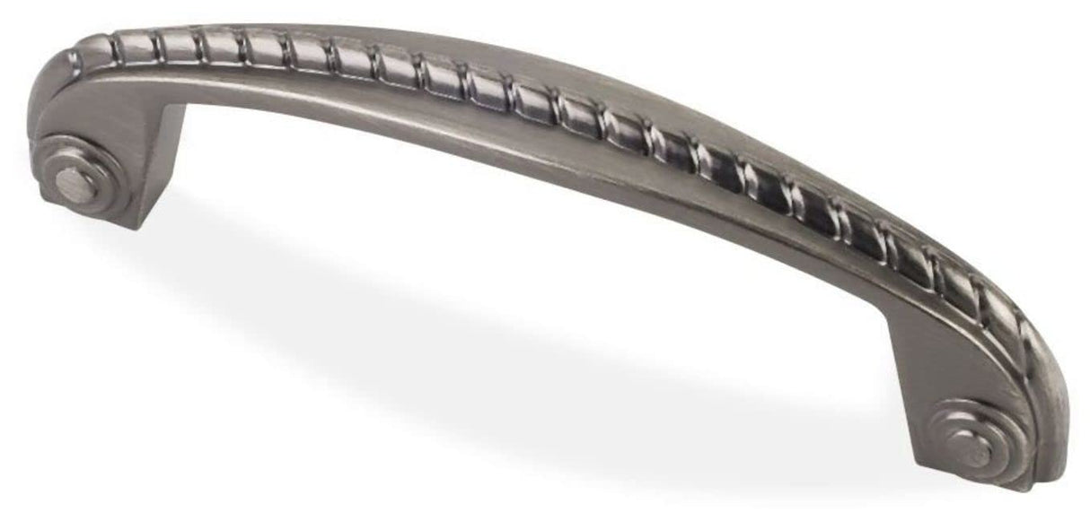 Jeffrey Alexander Z261-96-BNBDL 96 mm Center-to-Center Brushed Pewter Rope Rhodes Cabinet Pull