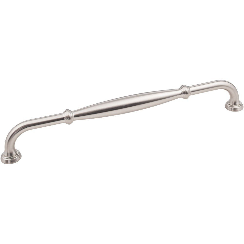 Jeffrey Alexander 658-12SN 12" Center-to-Center Satin Nickel Tiffany Appliance Handle
