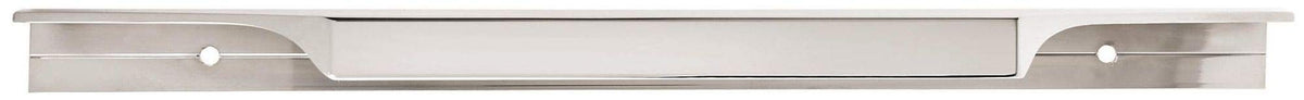 Amerock Cabinet Edge Pull Polished Chrome 8-9/16 inch (217 mm) Center to Center Extent 1 Pack Drawer Pull Drawer Handle Cabinet Hardware