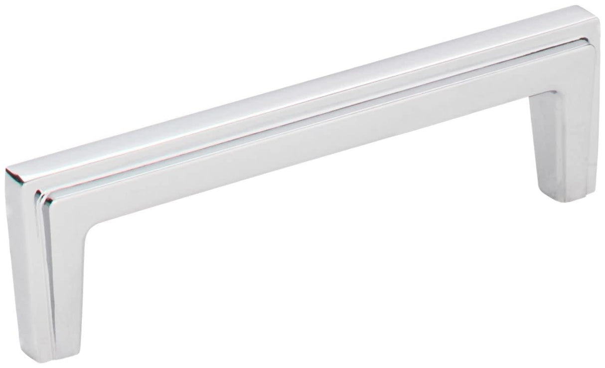Jeffrey Alexander 259-96PC 96 mm Center-to-Center Polished Chrome Lexa Cabinet Pull