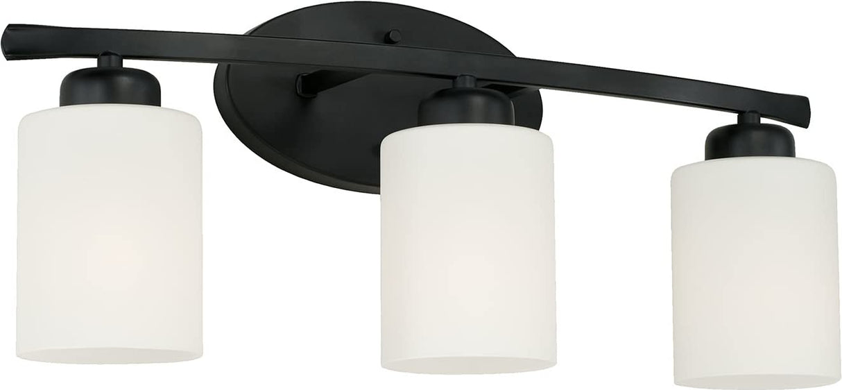 Capital Lighting 115231MB-338 Dixon 3 Light Vanity Matte Black