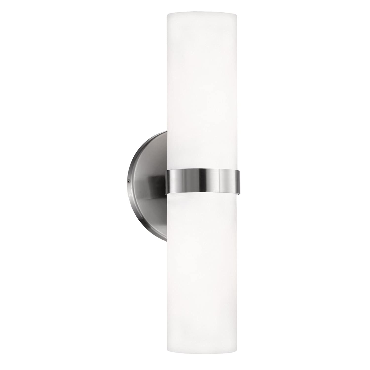 Kuzco WS9815-BN MILANO 15" WS Brushed Nickel 120V ELV LED 3000K 90CRI 17W