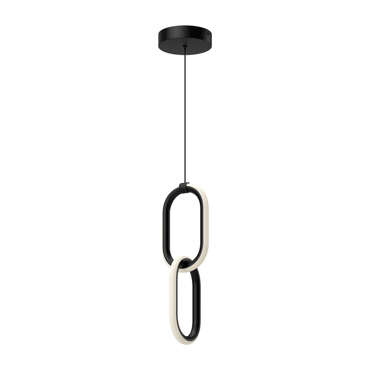 Kuzco PD92615-BK AIREN 15" PENDANT TEXTURED BLACK 120" WIRE 120V TRIAC/ELV LED 3000K 90CRI 20W