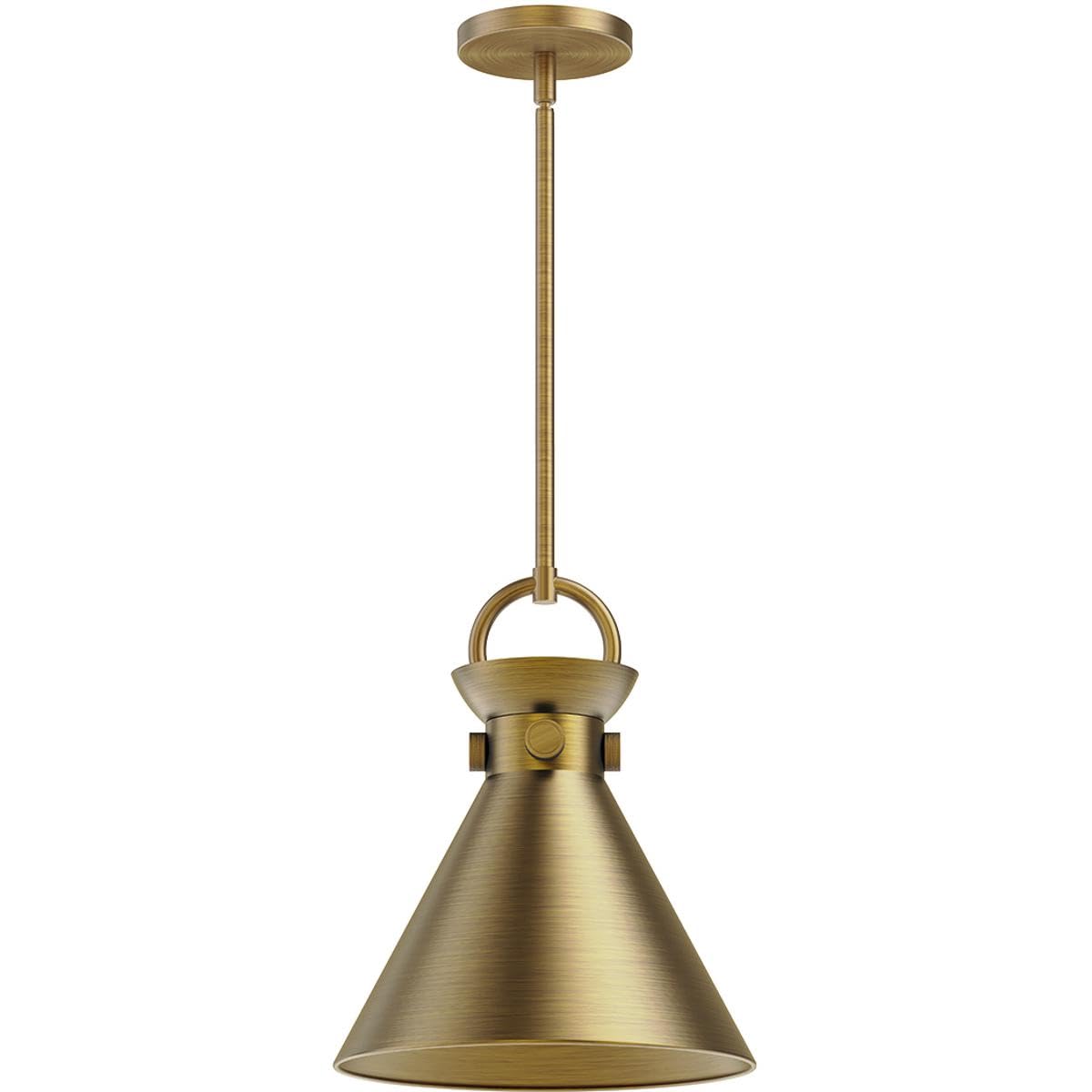 Alora PD412011AG EMERSON 11" PENDANT AGED GOLD E26 60W
