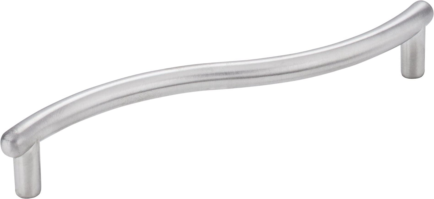 Elements Z205BB 128 mm Center-to-Center Brushed Brass Wavy Capri Cabinet Pull