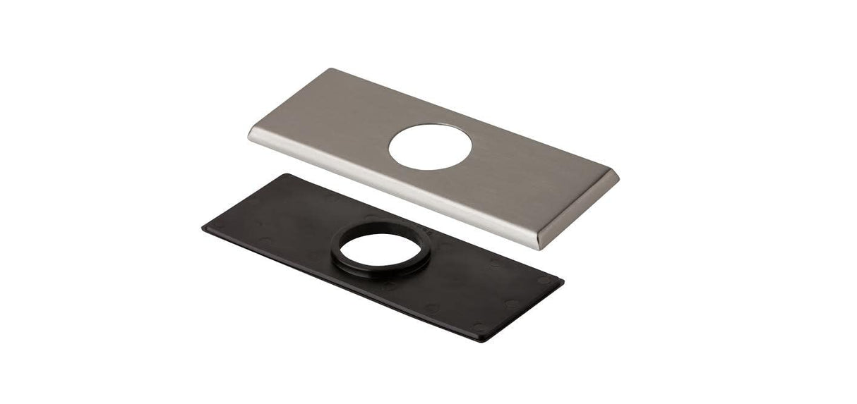 Gerber DA607568BN Brushed Nickel Square Cover Plate Assembly for 4" Centerset LAVATOR...