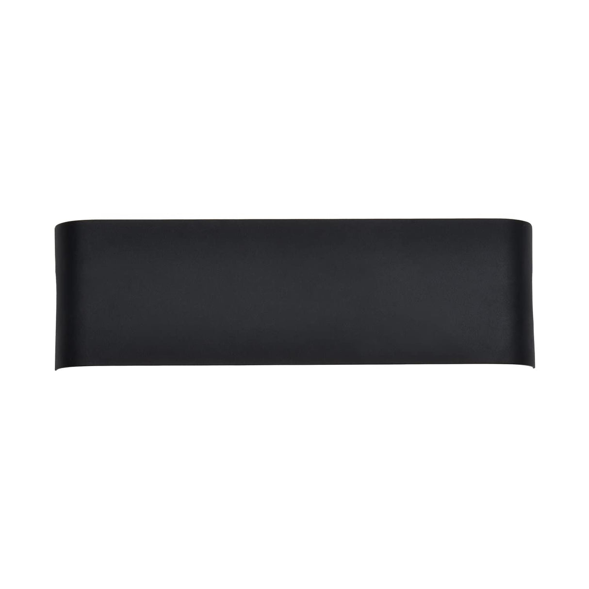 Kuzco EW27120-BK PLATEAU 20" EW Black 120V TRIAC/ELV LED 3000K 90CRI 24W