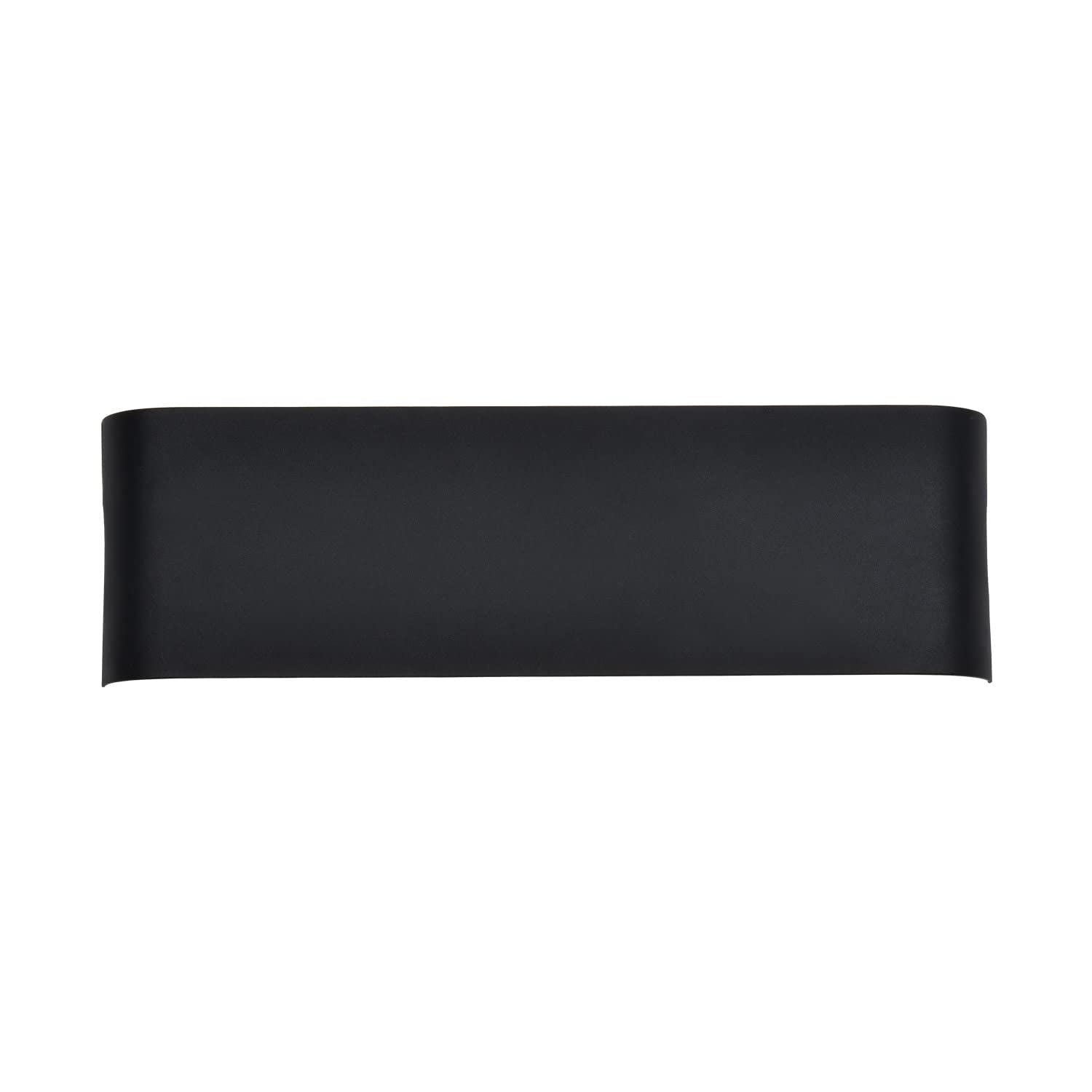 Kuzco EW27120-BK PLATEAU 20" EW Black 120V TRIAC/ELV LED 3000K 90CRI 24W
