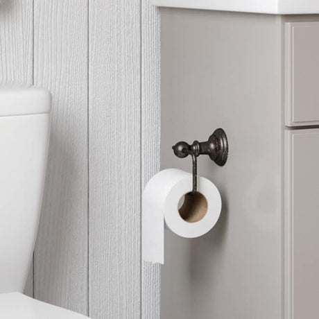 Elements BHE5-07PC Fairview Polished Chrome Euro Paper Holder - Contractor Packed