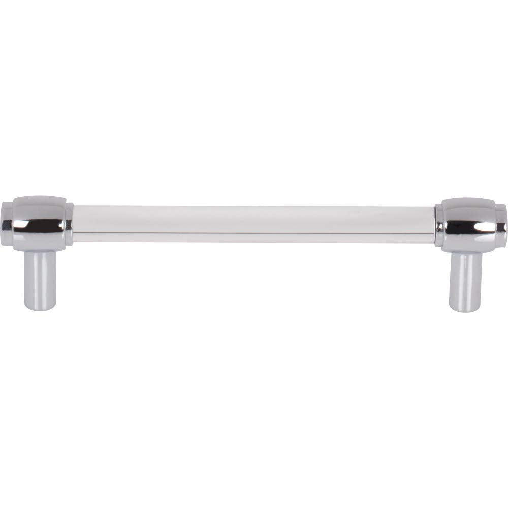 Jeffrey Alexander 775-128PC 128 mm Center-to-Center Polished Chrome Carmen Cabinet Bar Pull