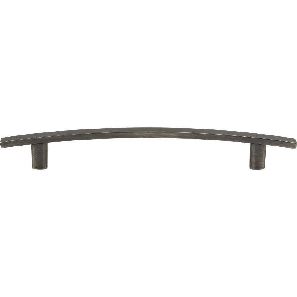 Elements 859-160BNBDL 160 mm Center-to-Center Brushed Pewter Square Thatcher Cabinet Bar Pull