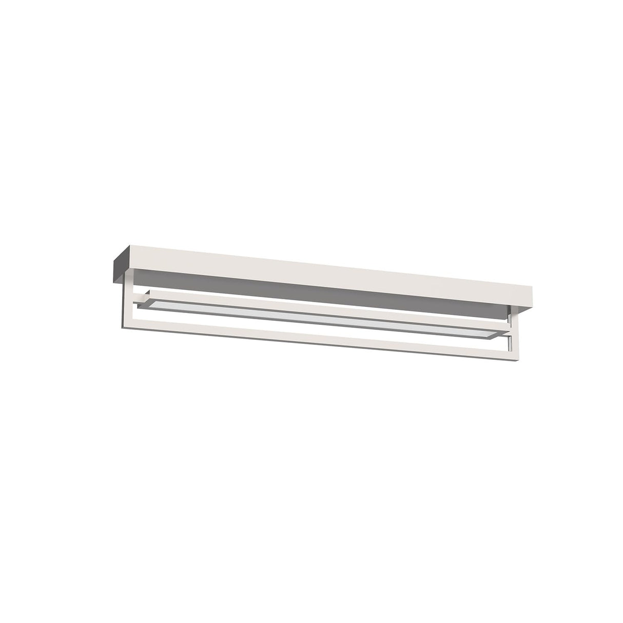 Kuzco SF16230-BN MONDRIAN 30" SEMI FLUSH BRUSHED NICKEL 44W 120VAC WITH LED DRIVER 3000K 90CRI