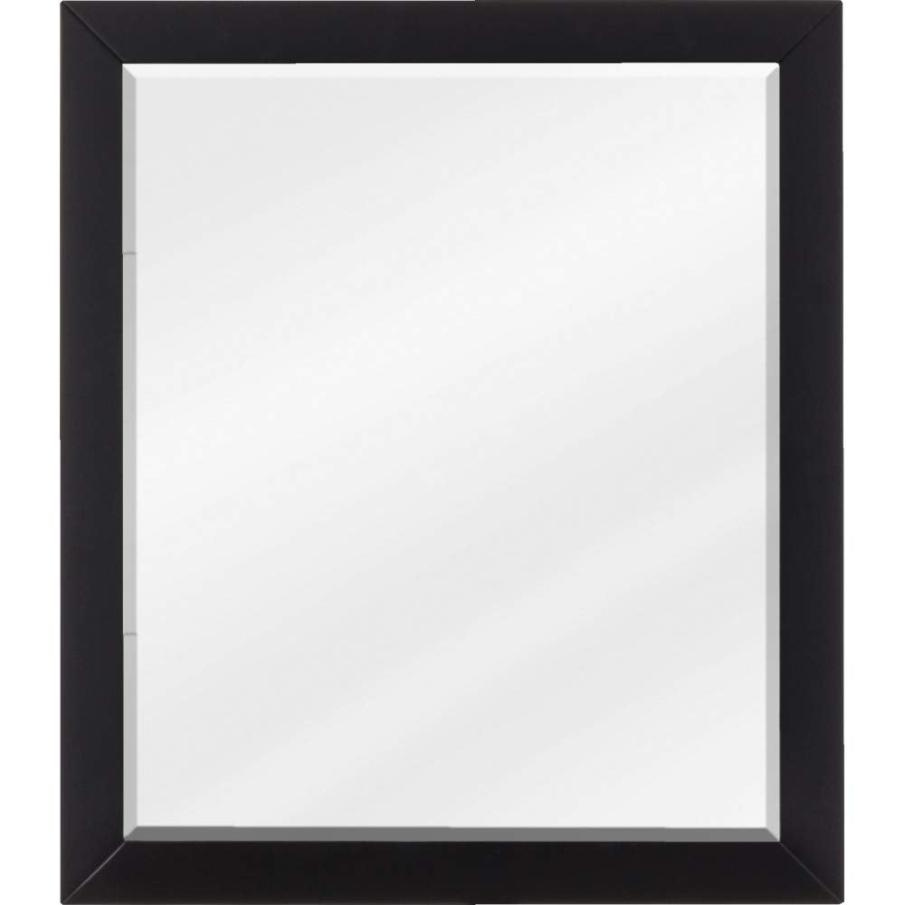 Jeffrey Alexander MIR2CAD-24-BK 24 W x 1" D x 28" H Black Cade mirror