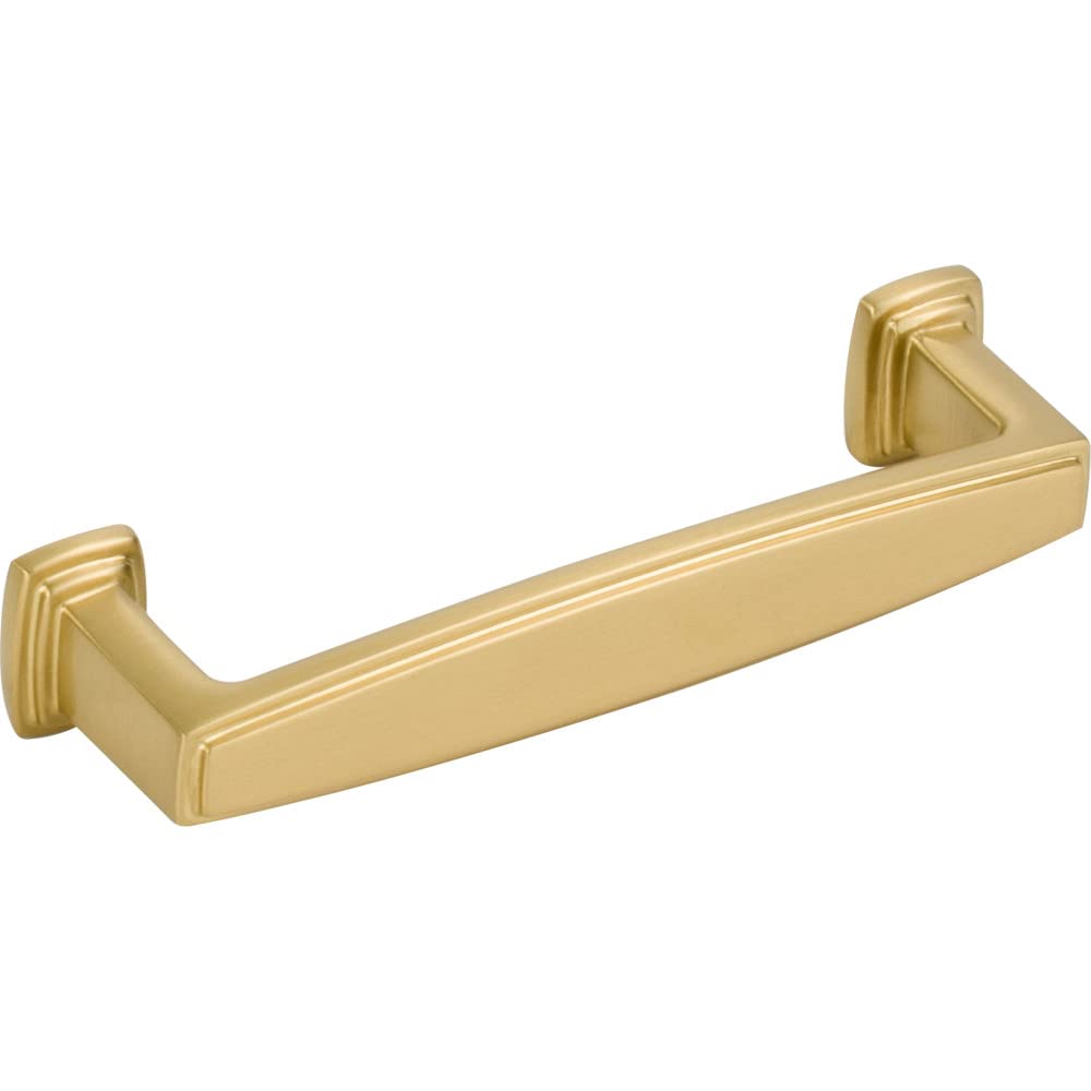 Jeffrey Alexander 171-96BG 96 mm Center-to-Center Brushed Gold Richard Cabinet Pull