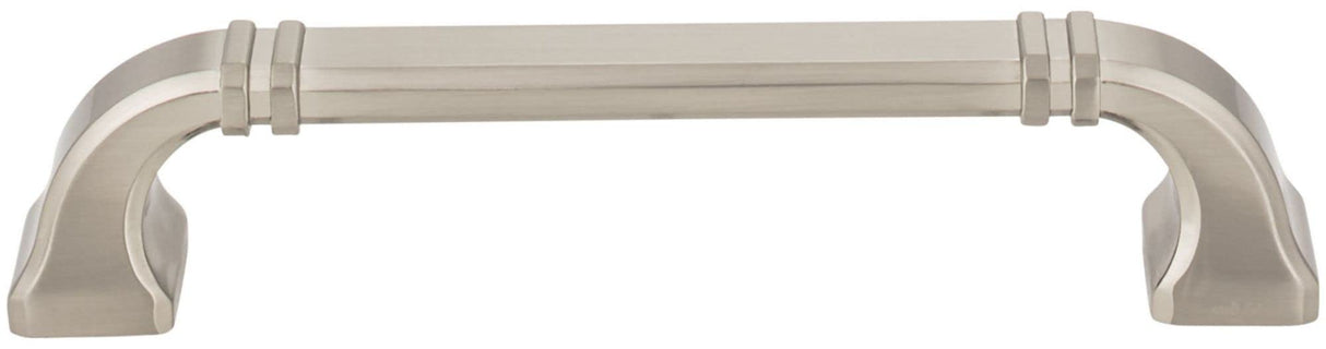 Jeffrey Alexander 165-128NI 128 mm Center-to-Center Polished Nickel Ella Cabinet Pull