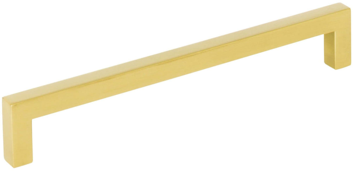Elements 625-160BG-10 10-Pack of the 160 mm Center-to-Center Brushed Gold Square Stanton Cabinet Bar Pull