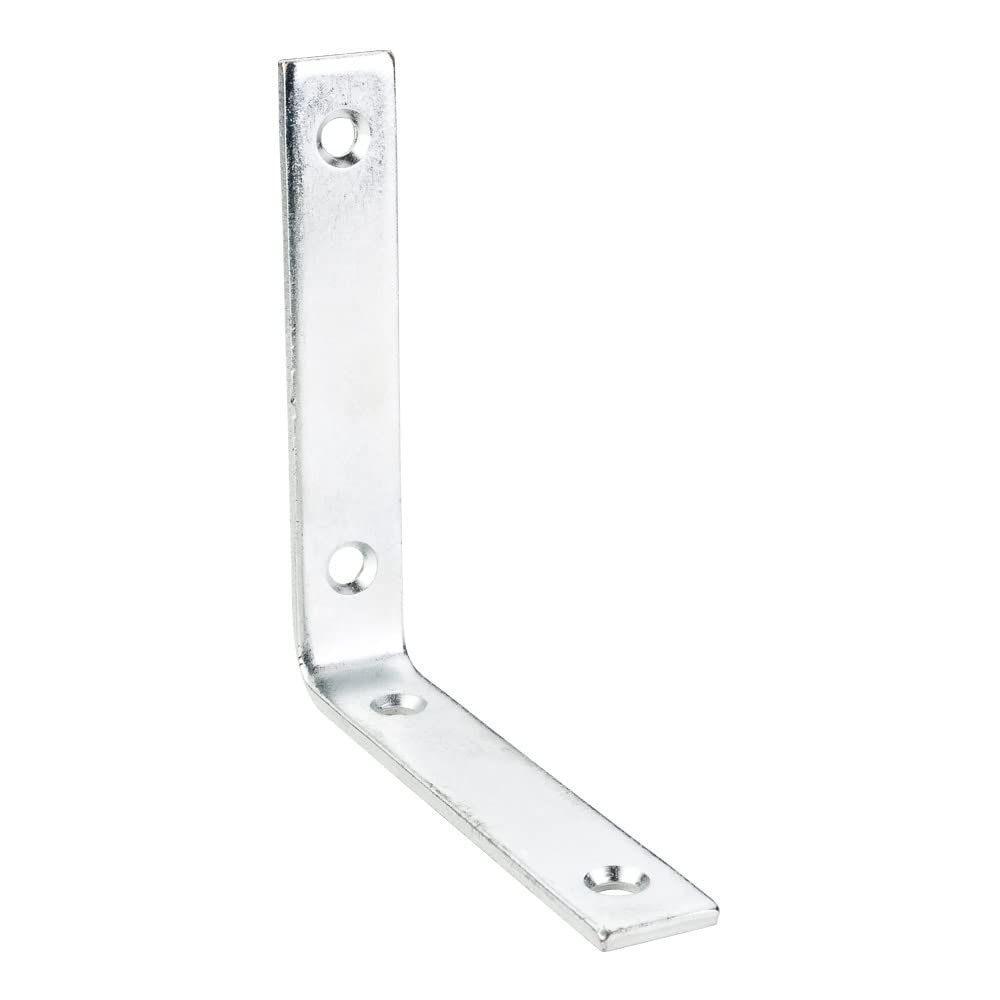Hardware Resources 9217 4" x 4" Zinc Plated Steel Corner Brace