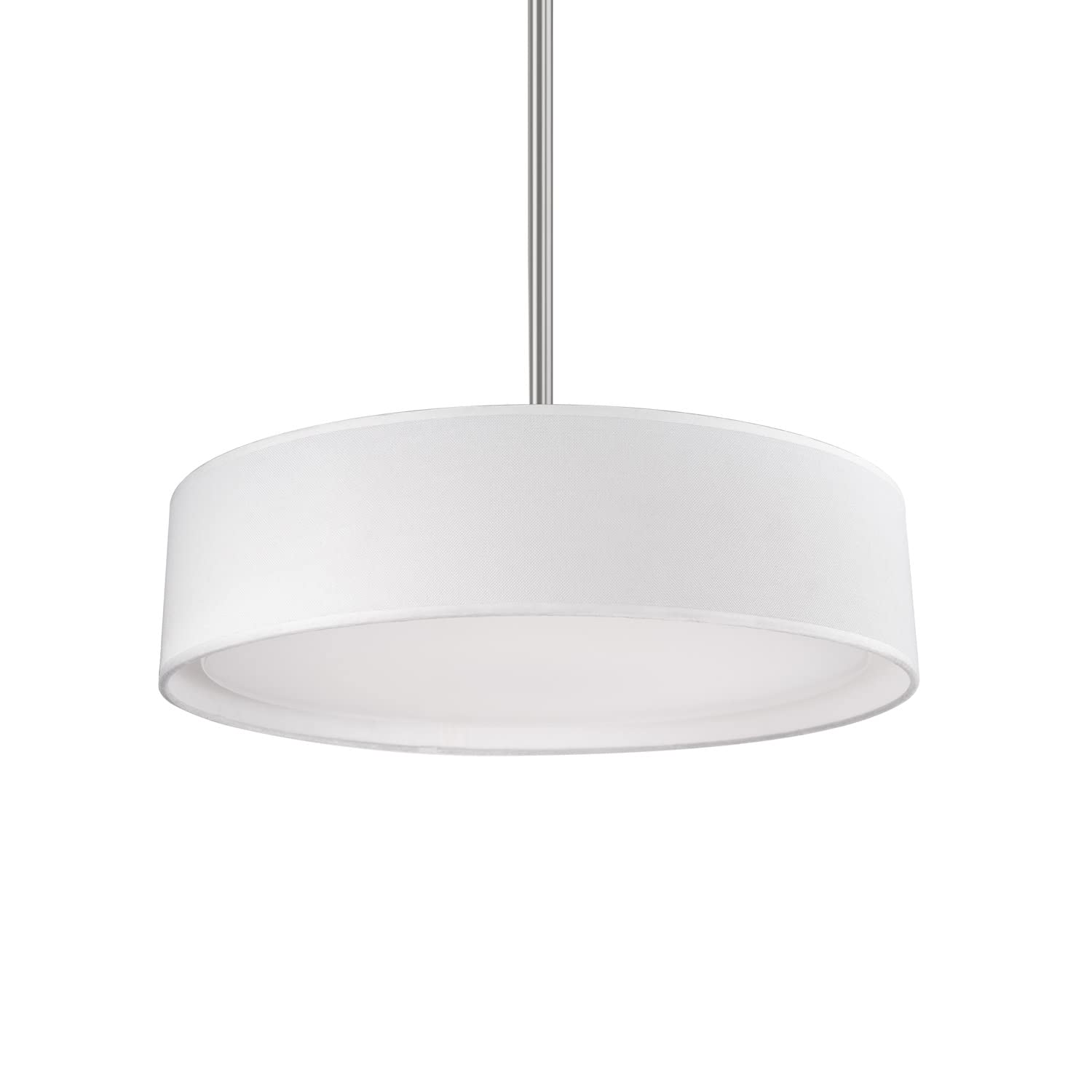 Kuzco PD7916-WH DALTON 16" PD White 120V ELV LED 3000K 90CRI 26W