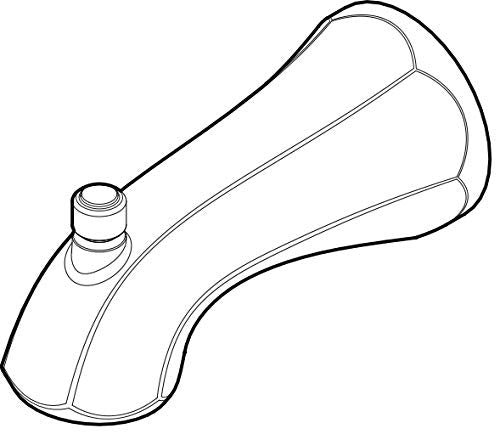 Pfister Brushed Nickel Quick Connect Tub Spout 920-146J