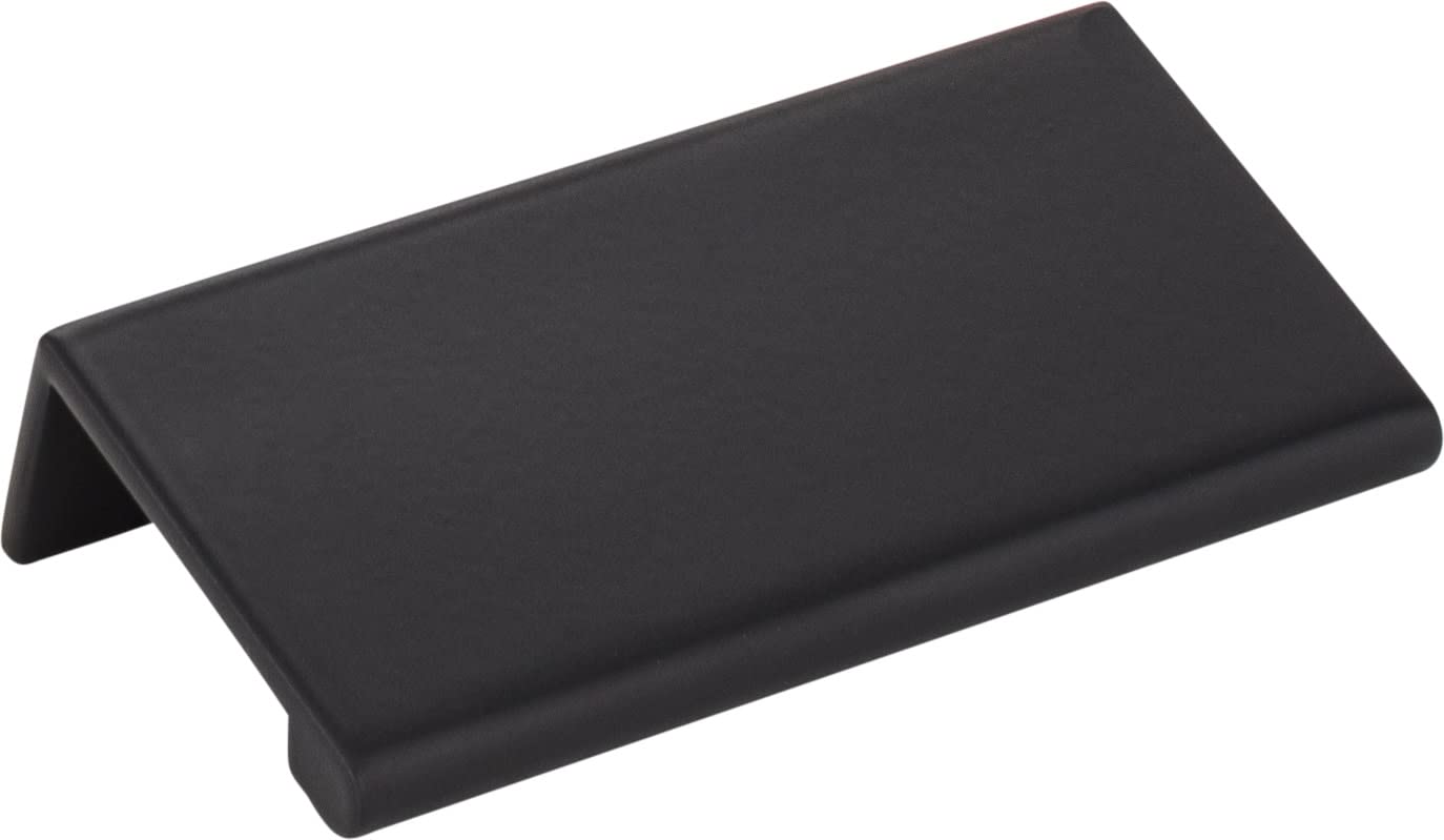 Elements A500-3MB 3" Overall Length Matte Black Edgefield Cabinet Tab Pull