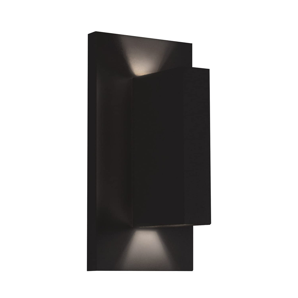 Kuzco EW22109-BK VISTA 9" EW Black 120V ELV LED 3000K 90CRI 7W