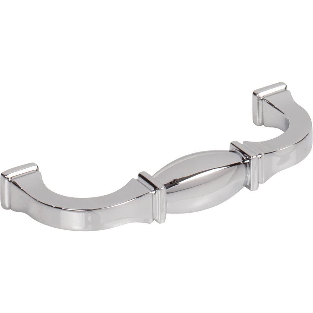 Jeffrey Alexander 278-96PC 96 mm Center-to-Center Polished Chrome Audrey Cabinet Pull