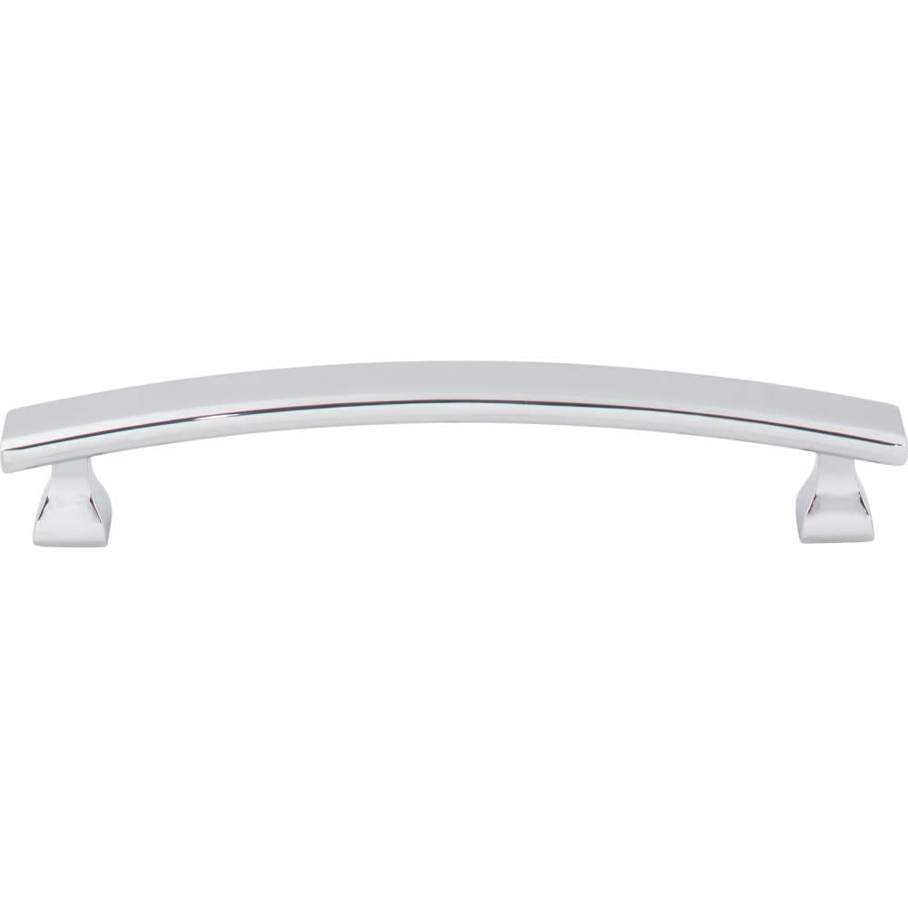 Elements 449-128PC 128 mm Center-to-Center Polished Chrome Square Hadly Cabinet Pull