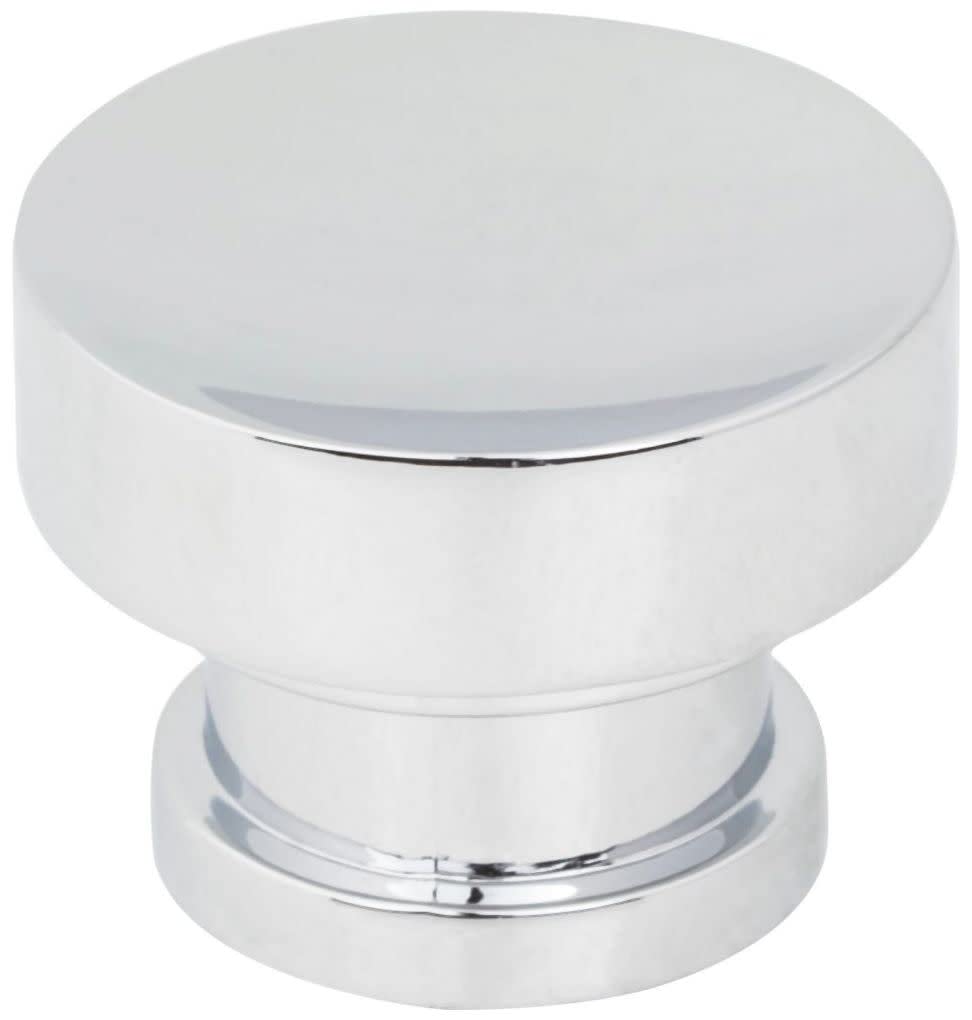Jeffrey Alexander 484PC 1-1/4" Diameter Polished Chrome Elara Cabinet Knob