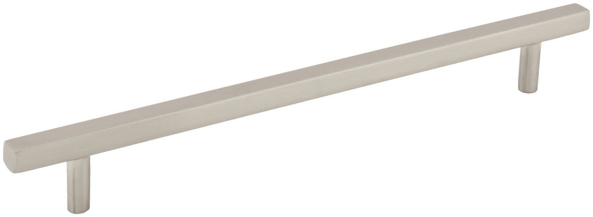 Jeffrey Alexander 845-192BNBDL 192 mm Center-to-Center Brushed Pewter Square Dominique Cabinet Bar Pull