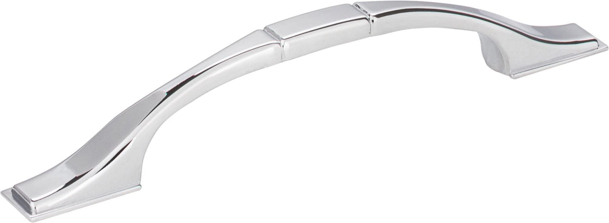 Elements 937-96SN 96 mm Center-to-Center Satin Nickel Square Hammond Cabinet Pull