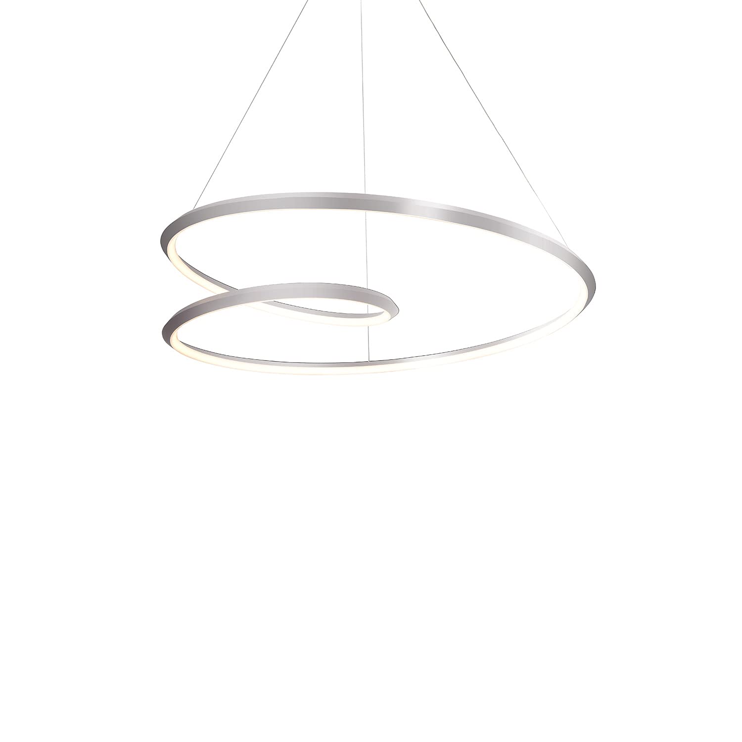 Kuzco PD22332-BN AMPERSAND 32" PD Brushed Nickel 120V TRIAC/ELV LED 3000K 90CRI 67W