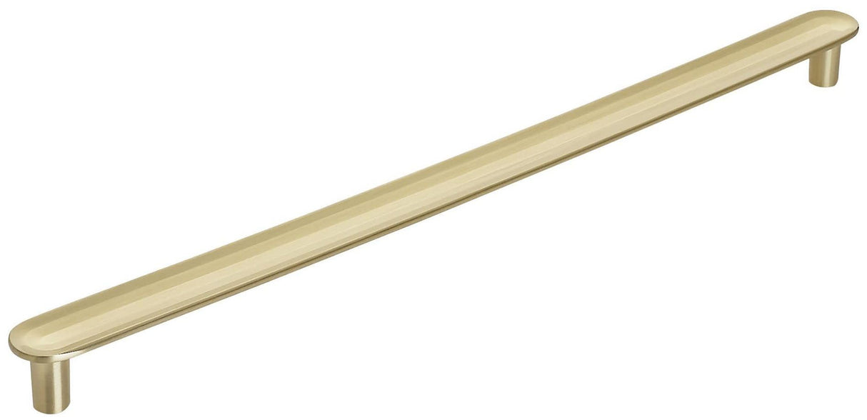 Amerock Cabinet Pull Golden Champagne 10-1/16 inch (256 mm) Center to Center Concentric 1 Pack Drawer Pull Drawer Handle Cabinet Hardware