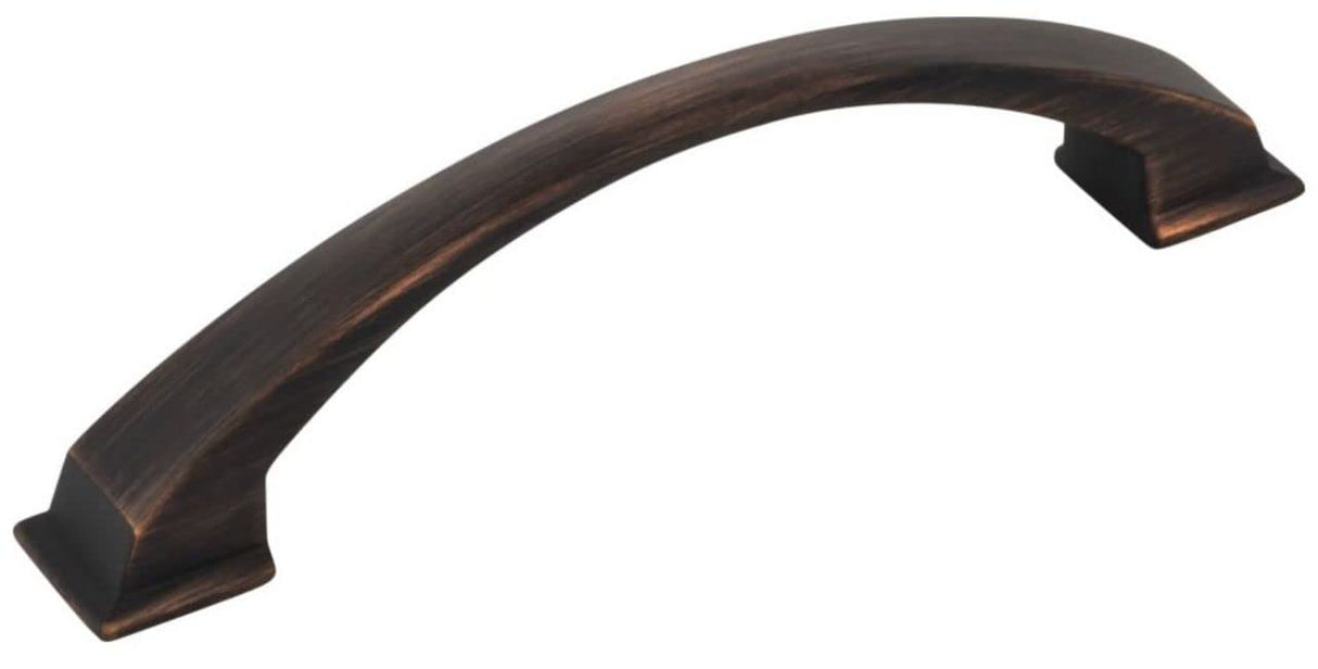 Jeffrey Alexander 944-128DBAC 128 mm Center-to-Center Brushed Oil Rubbed Bronze Arched Roman Cabinet Pull