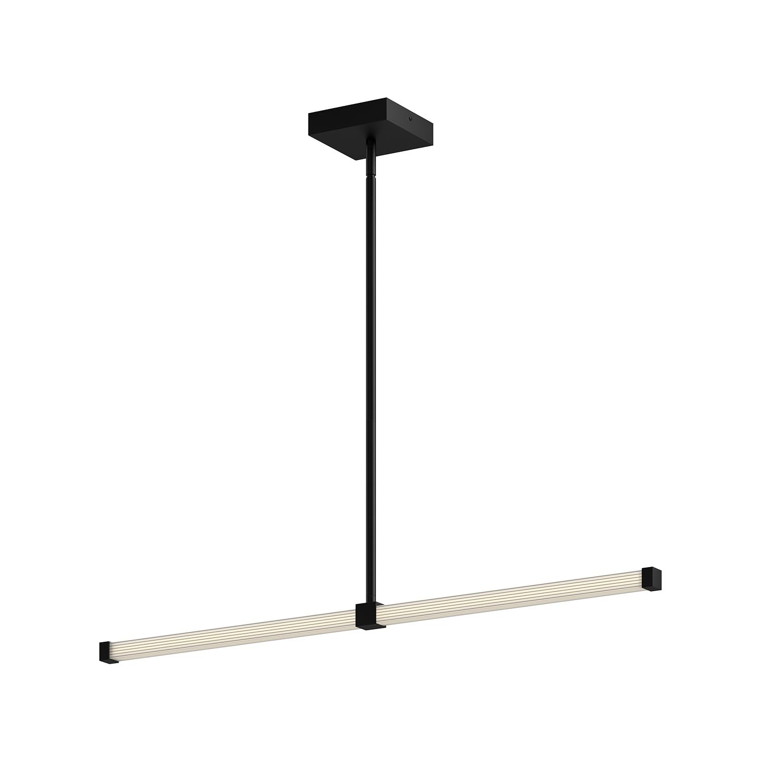 Kuzco LP23532-BK BLADE 32" LINEAR PENDANT TEXTURED BLACK 120V TRIAC/ELV LED 3000K 90CRI 11W