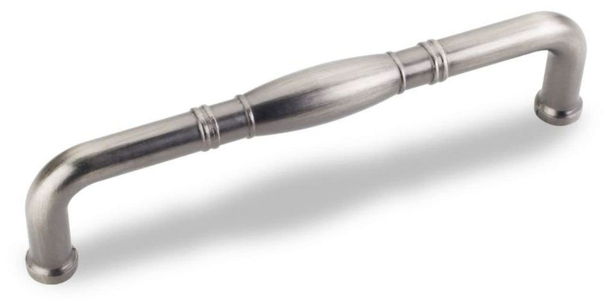 Jeffrey Alexander Z290-128-BNBDL 128 mm Center-to-Center Brushed Pewter Durham Cabinet Pull