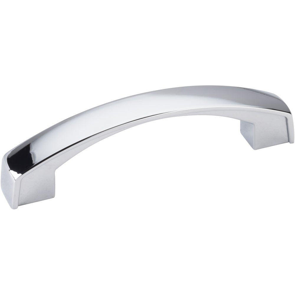 Jeffrey Alexander 549-96PC 96 mm Center-to-Center Polished Chrome Merrick Cabinet Pull