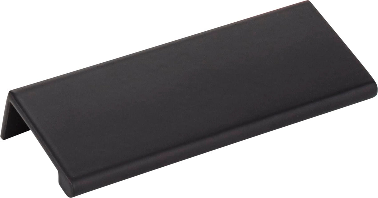 Elements A500-4MB 4" Overall Length Matte Black Edgefield Cabinet Tab Pull