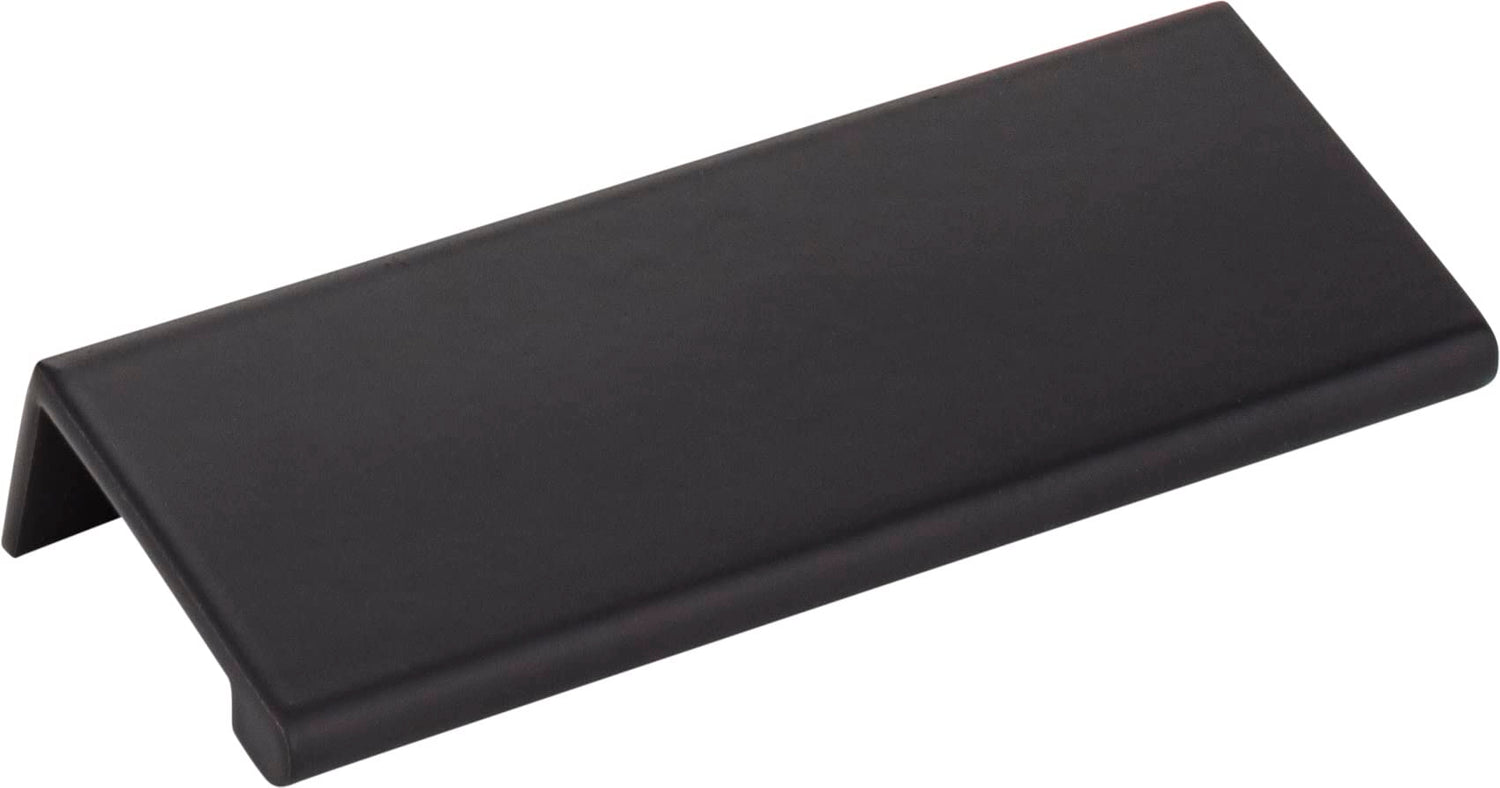 Elements A500-4MB 4" Overall Length Matte Black Edgefield Cabinet Tab Pull