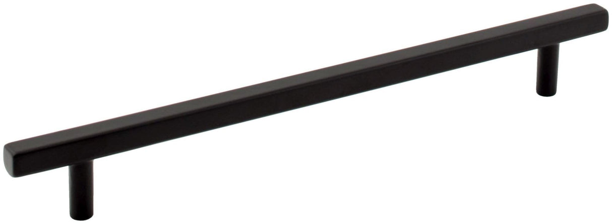 Jeffrey Alexander 845-192BNBDL 192 mm Center-to-Center Brushed Pewter Square Dominique Cabinet Bar Pull